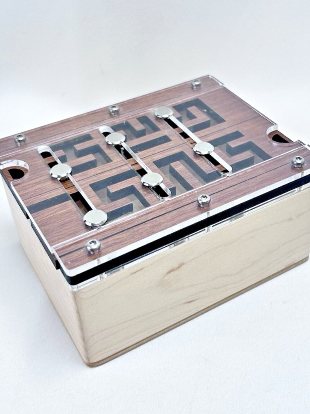 Jean Claude Constantin PLD Puzzle Box Level 10 Mind Boggling Labyrinth Game